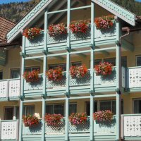 Balcone in legno