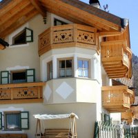 Balcone in legno