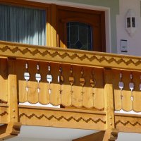 Balcone in legno