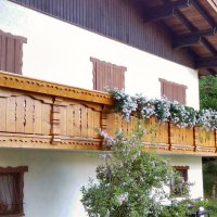 Balcone in legno