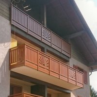Balconi in alluminio.