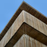 Balcone in legno