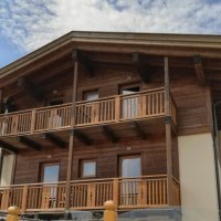 Balcone in legno